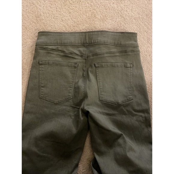 NWOT WHBM WHITE HOUSE BLACK MARKET OLIVE GREEN SKINNY ANKLE PANTS SIZE 10 - Picture 12 of 14